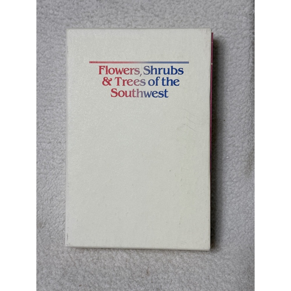 Flowers Trees and Shrubs of the Southwest Uplands Desert Mountains 3 Books